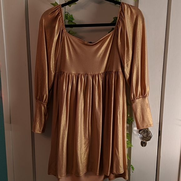 Nasty gal metallic mini dress - Picture 5 of 5